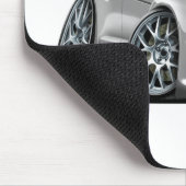 Silbernes Auto Mitsubishis Mousepad (Ecke)