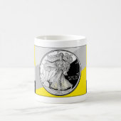 Silbernes Baby Kaffeetasse (Mittel)