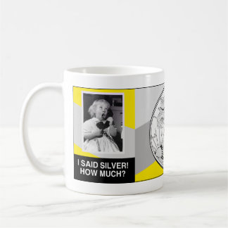 Silbernes Baby Kaffeetasse