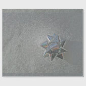 Silbernes Bogen-Packpapier durch Janz Geschenkpapier (Flach)