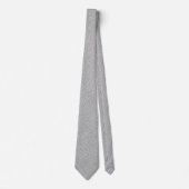 Silbernes Diamant-Geometrisches Muster Krawatte (Vorderseite)