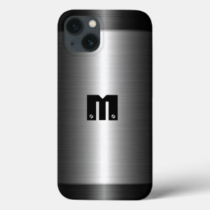 Silbernes Edelstahl-Metall Case-Mate iPhone Hülle