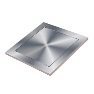 Silbernes glänzendes Metallic-Design Edelstahl-Loo Fliese