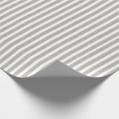 Silbernes Grau-Packpapier Geschenkpapier (Ecke)