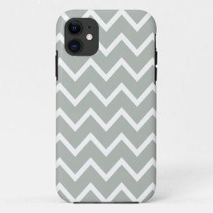 Silbernes Grau Zickzack Iphone 5 Fall Case-Mate iPhone Hülle