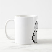 Silbernes Kaninchen Kaffeetasse (Links)