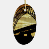 Silbernes Keramik Ornament (Rechts)