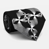 Silbernes Kreuz (1) Krawatte (Gerollt)