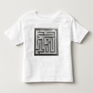 Silbernes Labyrinth Kleinkind T-shirt