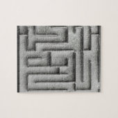 Silbernes Labyrinth Puzzle (Horizontal)