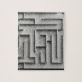 Silbernes Labyrinth Puzzle (Vertikal)
