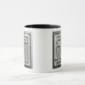 Silbernes Labyrinth Tasse (Zentrum)