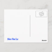 silbernes Lee **berühmtes Zitat Postkarte (Rückseite)