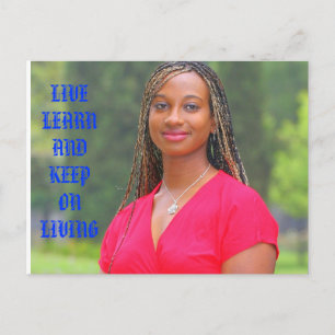 silbernes Lee **berühmtes Zitat Postkarte