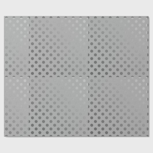 Silbernes LeinenPackpapier Geschenkpapier (Flach)