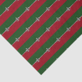 Silbernes Lilien-Weihnachten Seidenpapier (Ausschnitt)