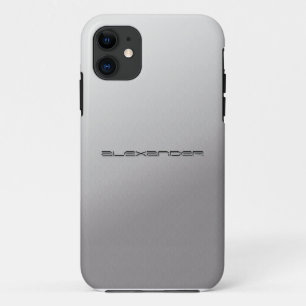 Silbernes Metall fertigte Abdeckungen iPhone5 Case-Mate iPhone Hülle