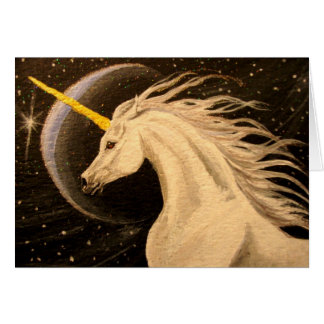 Silbernes Mond-Einhorn