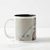 Silbernes Nef Zweifarbige Tasse (Links)