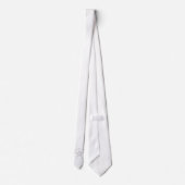 silbernes Pentagramm Krawatte (Rückseite)