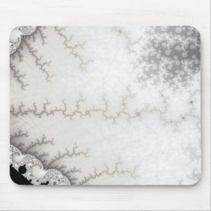 Silbernes Zickzack-Mauspad Mousepad