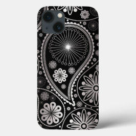 Silberpaisley-Muster Case-Mate iPhone Hülle