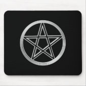 Silberpentagramm Mousepad (Vorne)