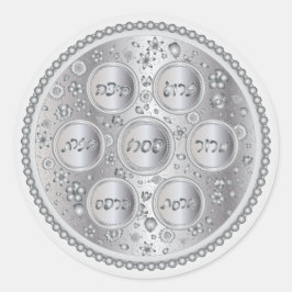 Silberpessler-Aufkleber Runder Aufkleber