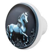 Silberpferd Keramikknauf (Rechts)
