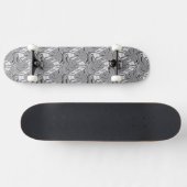 Silberplatte Skateboard (Horizontal)