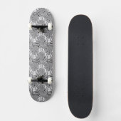 Silberplatte Skateboard (Vorderseite)