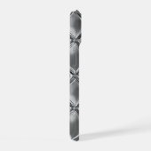 Silberplatten Muster iPhone 15 Hülle (Rechte Seite)