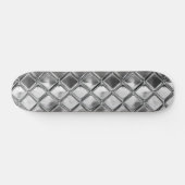 Silberplatten Muster Skateboard (Horizontal)