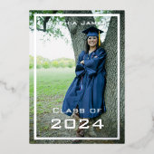 Silberrahmen - Klasse der Einladung 2024 (Vorderseite)