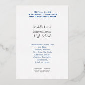 Silberrahmen - Klasse der Einladung 2024 (Rückseite)