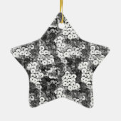 Silberreihen Keramik Ornament (Hinten)