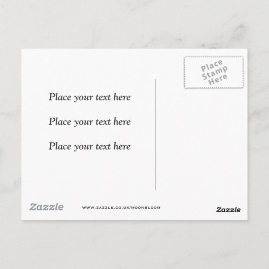 Silberreihen Postkarte (Rückseite)