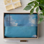 Silberreiher-Marsch-Impressionist Seidenpapier (Geschenk)