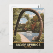 Silberringe, Florida Postkarte (Vorne/Hinten)