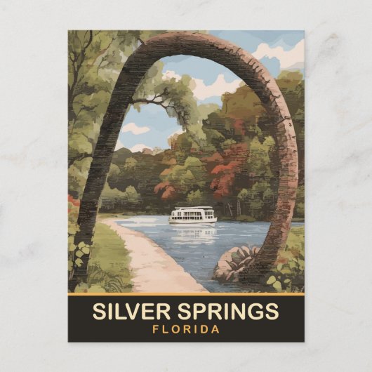 Silberringe, Florida Postkarte (Vorderseite)