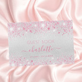 Silberrosa Geburtsname Gästebuch