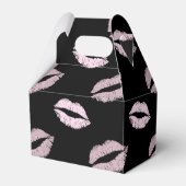 Silberrosa Küsse Geschenkschachtel (Vorderseite)