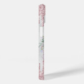 Silberrötlich rosa Blumenname Case-Mate iPhone Hülle (Rückseite / Rechts)