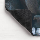 Silberrücken schlägt eine Pose Mousepad (Ecke)