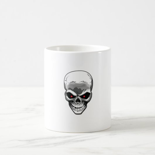 Silberschädel Kaffeetasse (Mittel)