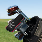 Silberschädel und Schwerter, überquert Golf Headcover (In Situ)