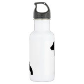 Silberschäfer Edelstahlflasche (Rückseite)