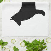 Silberschäfer Geschirrtuch (Gefaltet)