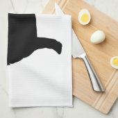 Silberschäfer Geschirrtuch (Viertel Falte)