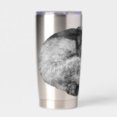Silberschattierungs-Tasse Thermobecher (Vorderseite)